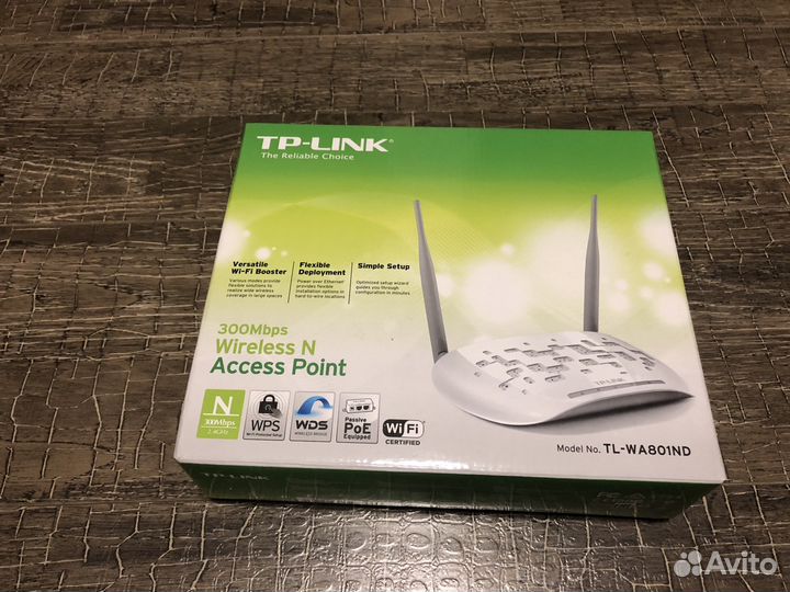Точка доступа TL-wa801nd TP-link