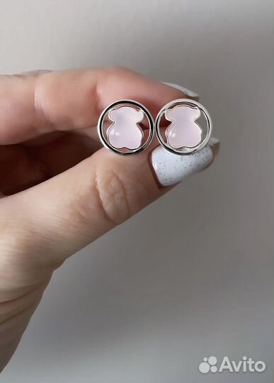 Серьги серебро