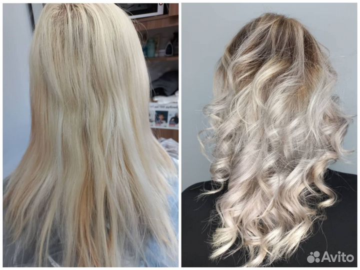 Окрашивание волос. Стрижка в подарок