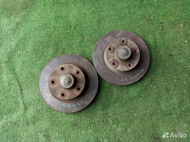 Тормозной диск задний Renault Fluence седан 1.6