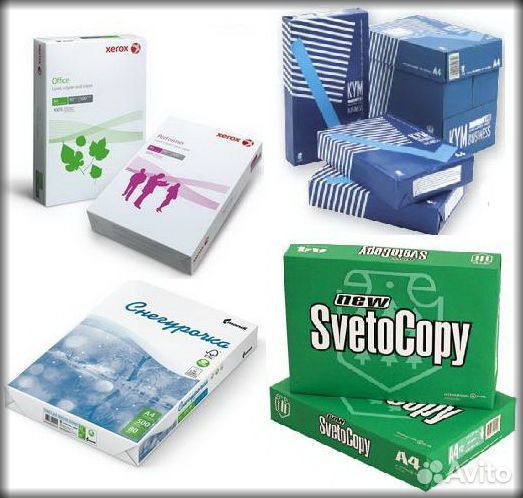 Офисная бумага А4 белая