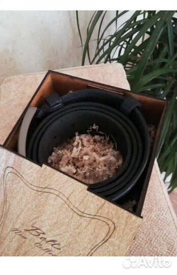 Кожаный ремень. Натуральная кожа размер 110-120