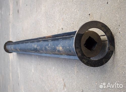 Вал для щетки (под квадрат) d180 мм, L2 м 85 см эд