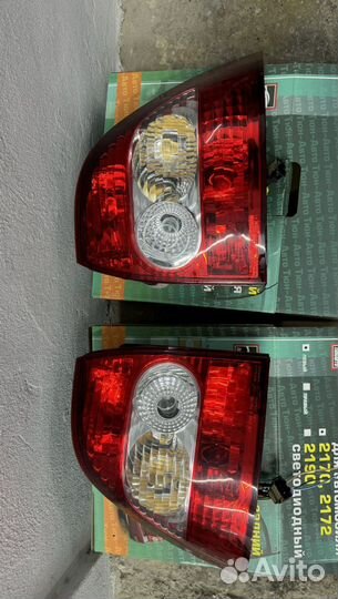 Задние фонари приора