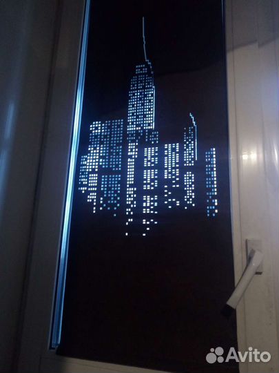 Штора рулонная с перфорацией