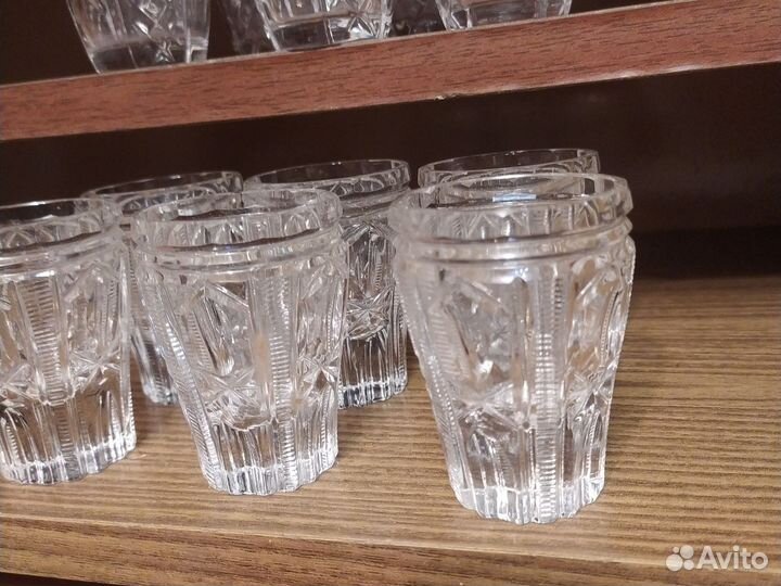 Стопки хрусталь СССР