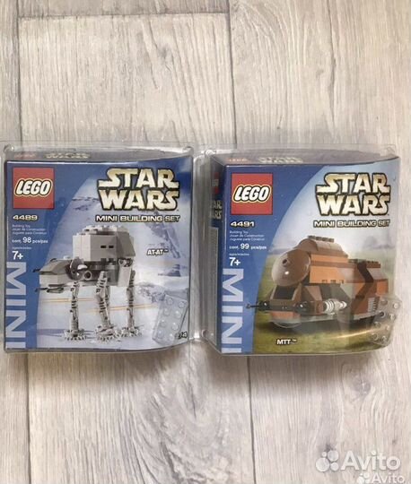 Lego Star Wars коллекция 4488, 4489, 4491