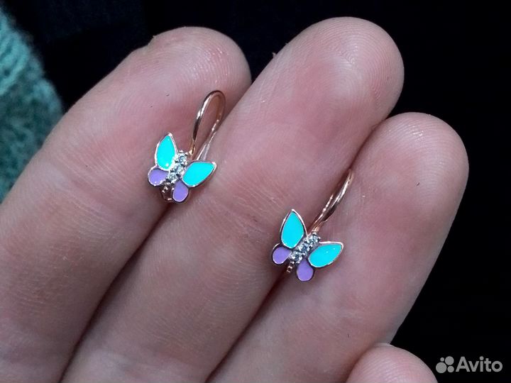 Детские серьги