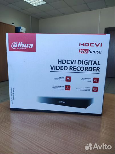 8-канальный видеорегистратор Dahua новый с ии