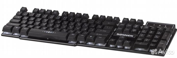 Клавиатура sonnen KB-7010 Black USB