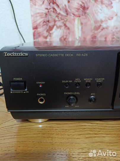 Кассетная дека technics rs az6