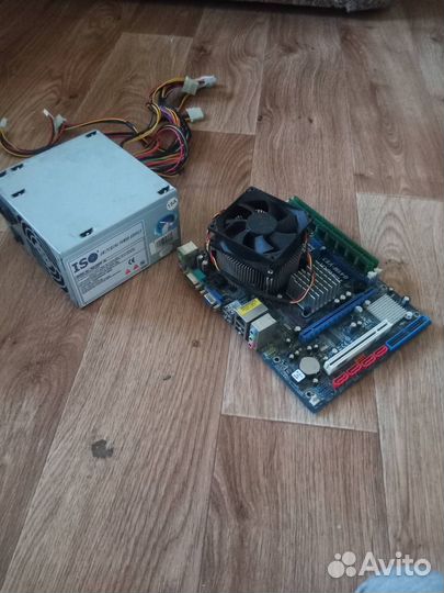 Комплект 775 4ядра DDR3 4-8гб