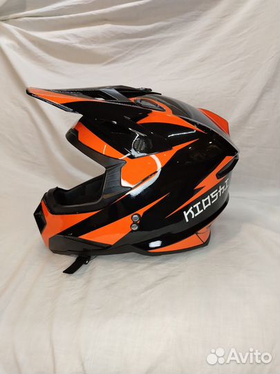 Шлем для мотоцикла kioshi Holeshot 801 ч/ор L