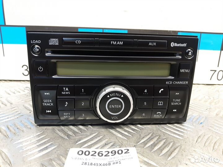 Б/У Магнитола Nissan Navara D40 2005-2015#001