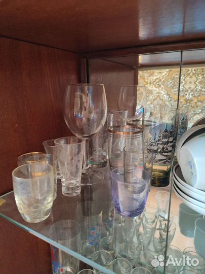 Посуда из серванта СССР