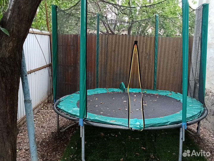 Батут с сеткой бу