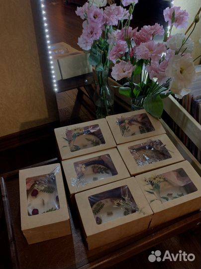 Свечи в кокосе на отправку