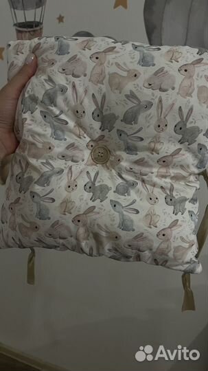 Бортики в детскую кроватку для девочки