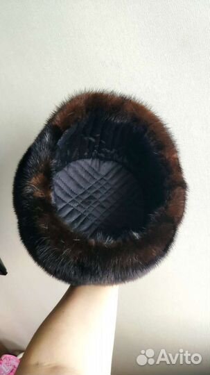 Шапка мужская из норки