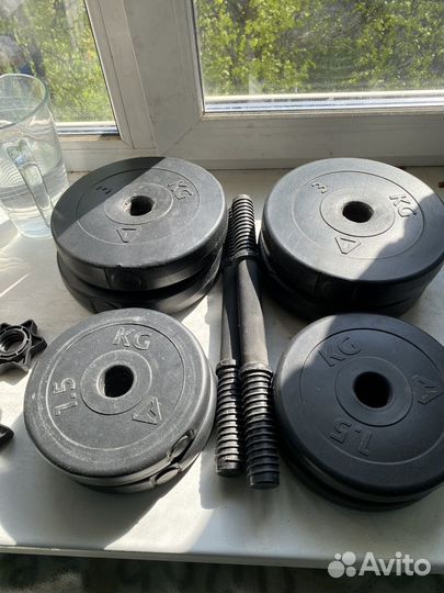 Гантели разборные 10 кг