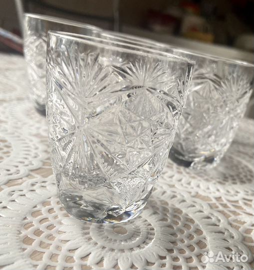 Хрустальные стопки