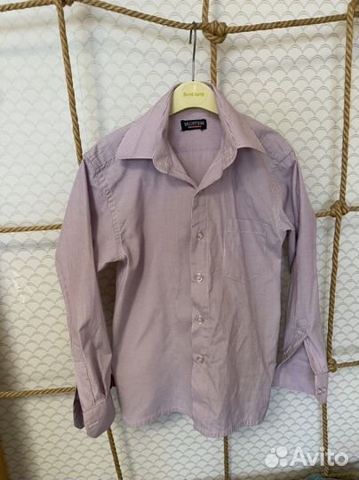 Рубашка на мальчика 128