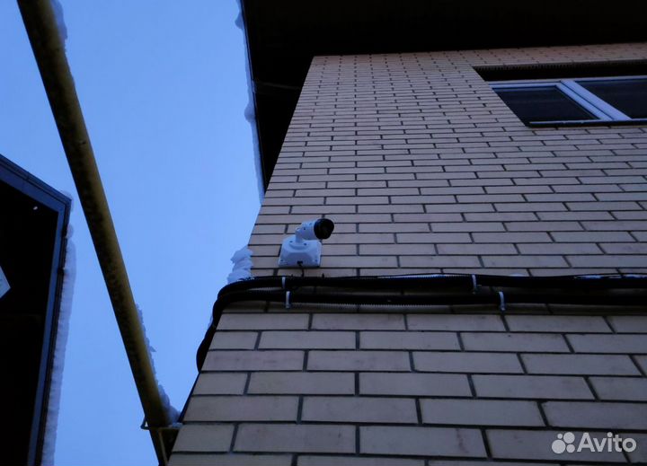 Видеонаблюдение с установкой