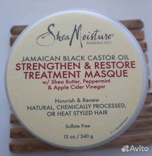 Shea moisture Jamaican Black Castor Oil Strengthen