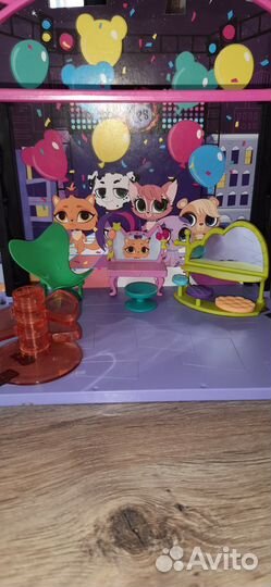 Сцена Littlest Pet Shop с доп.аксессуарами
