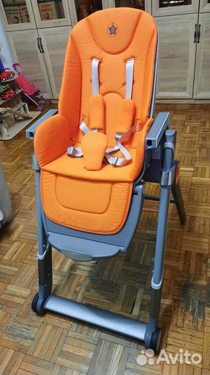 Стульчик для кормления be2me c809 оранжевый