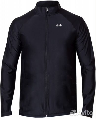 Мужская лайкровая куртка на молнии с длинным рукав