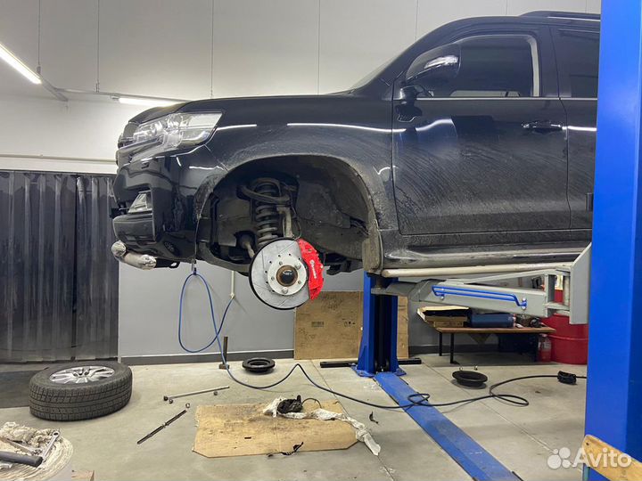 Тормозная система lc200 перед+зад