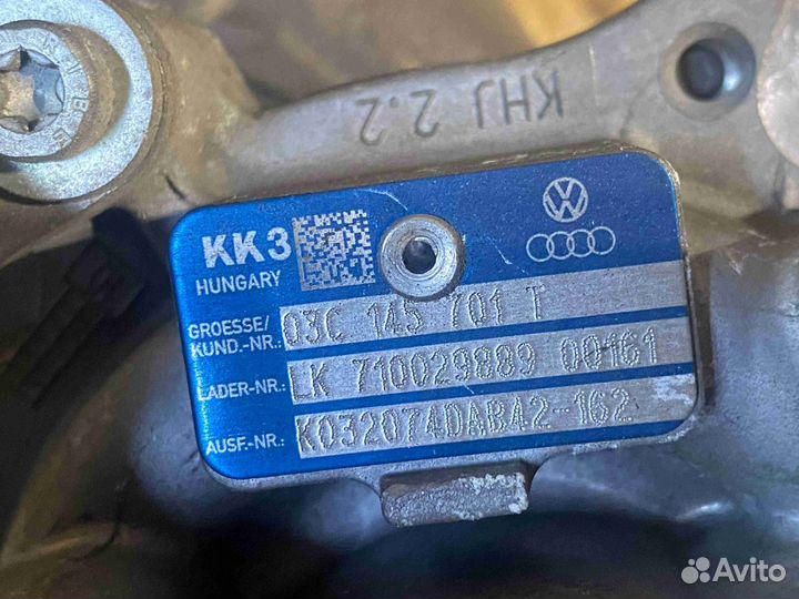 Турбокомпрессор (турбина) Volkswagen Tiguan I (200