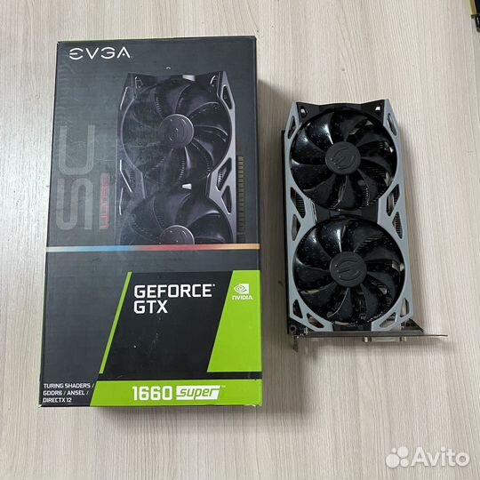 Видеокарта Evga GTX 1660 Super 6gb