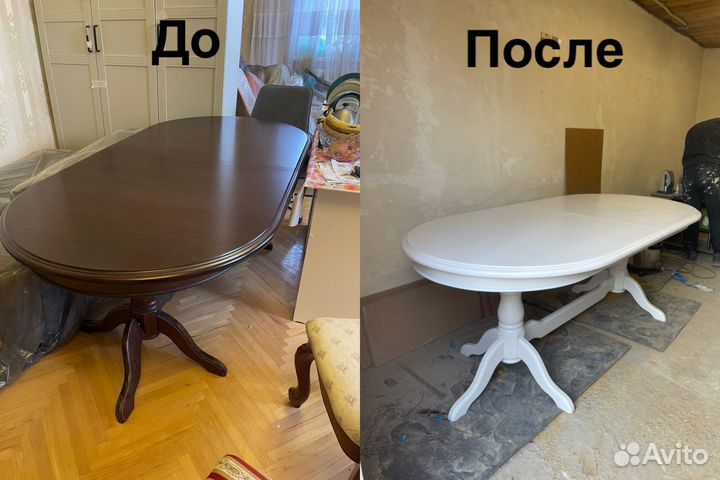 Реставрация, покраска дверей и мебели