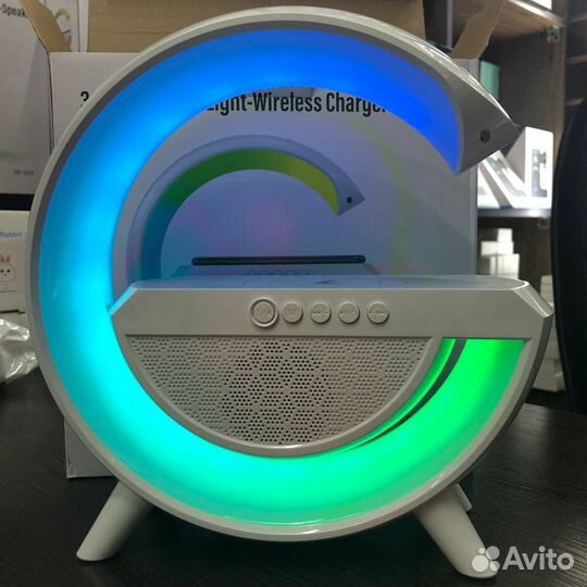 RGB ночник/колонка 3в1