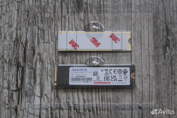 Новые SSD M.2 NVMe 1Tb Adata / Kingston / Apacer