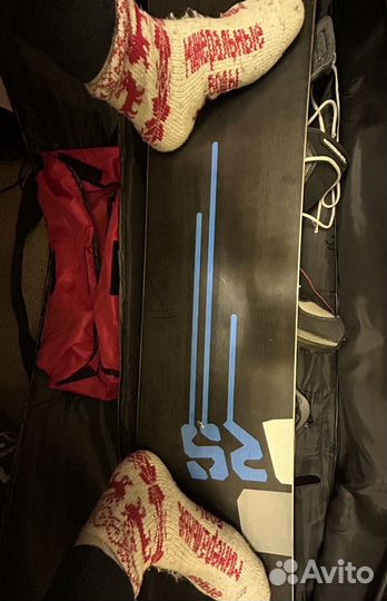 Rossignol Сноуборд 163 см +крепы+боты+сумка