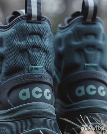 Ботинки Nike ACG air Zoom Gaiadome gore tex Green