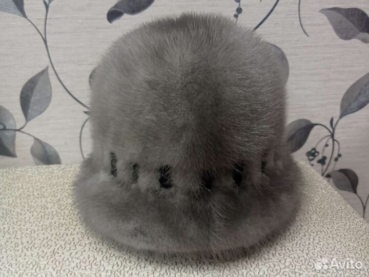 Шапка норковая женская