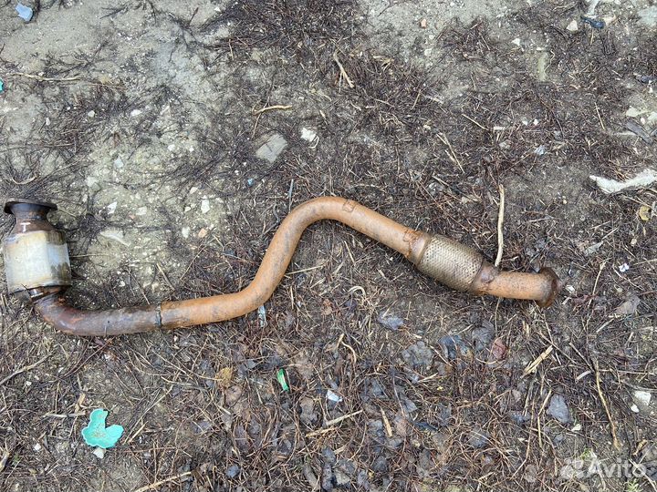 Глушитель часть катализатора