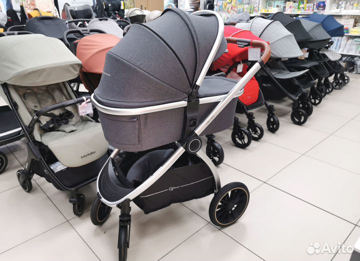 Коляска 2 в 1 Rant Cruise Jet Carbon