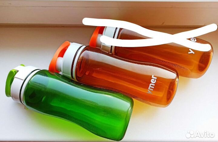 2 Бутылки для воды