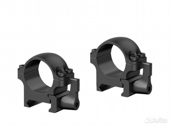 Кольца Vector Optics 25,4мм стальные weaver H-6,5 быстросъемные