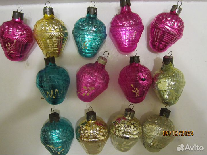 Елочные игрушки СССР