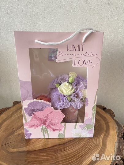 Эустома, роза, цветы, доставка цветов