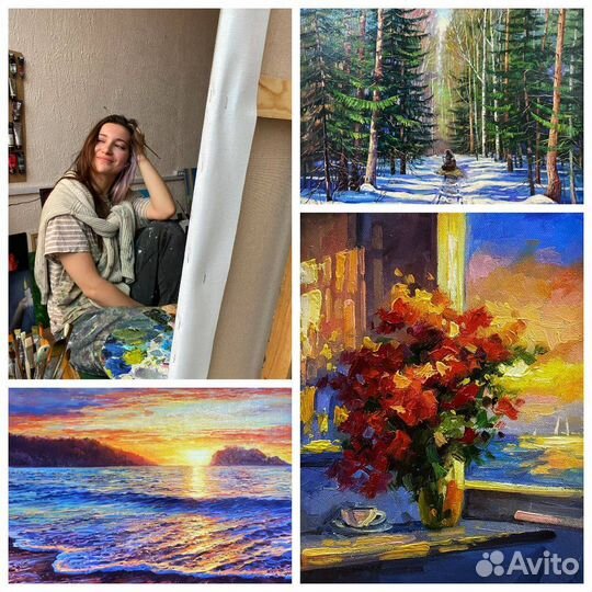 Картина маслом на холсте