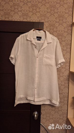 Massimo dutti рубашка лен