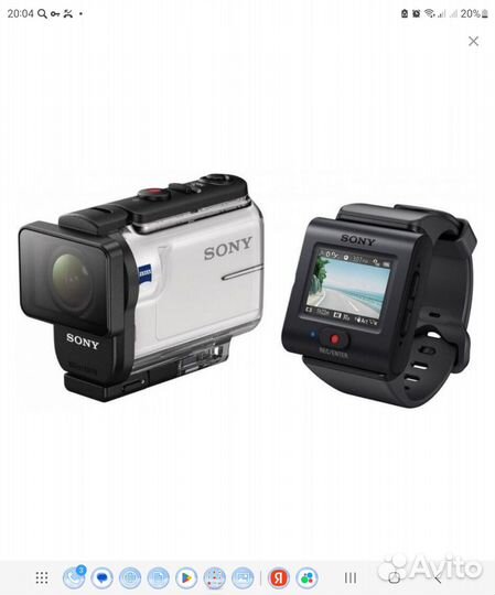 Экшн камера sony hdr as300