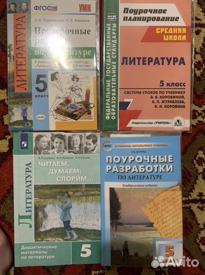 Книги для учителей 5 класса
